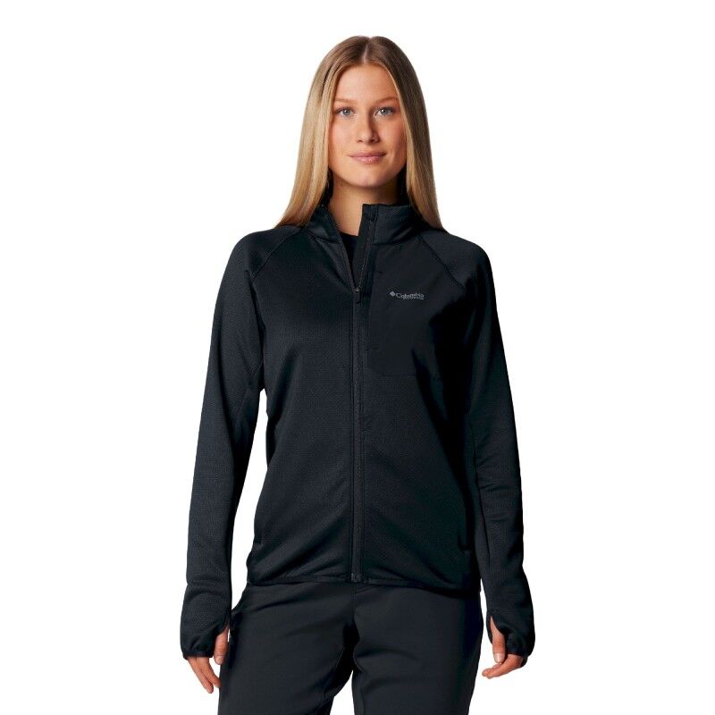 Triple Canyon Grid Fleece Full Zip - Polar mulher