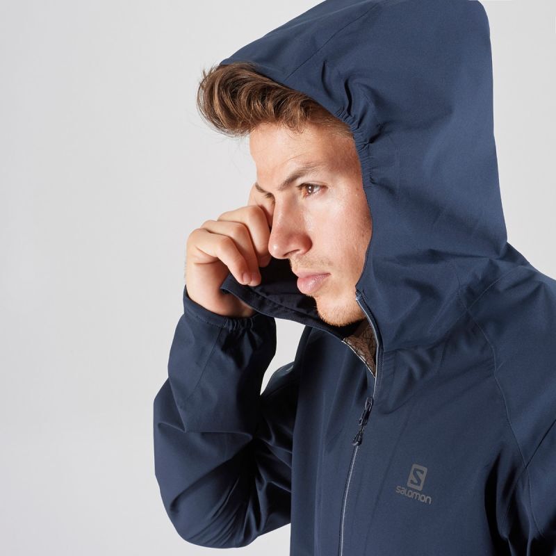 Salomon Outline Jkt M - Casaco impermeável homem | Hardloop