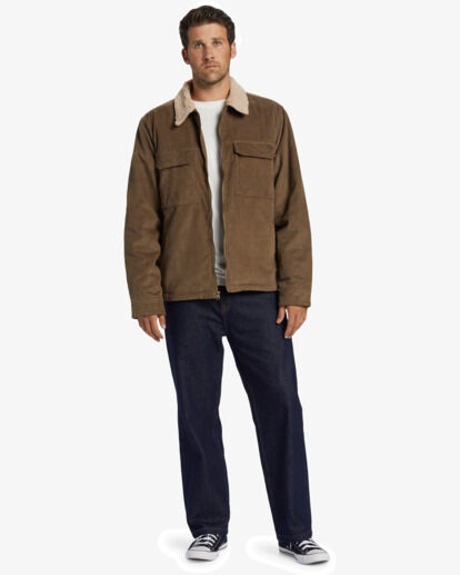 Billabong Barlow Sherpa Cord - Chaqueta cortavientos - Hombre | Hardloop