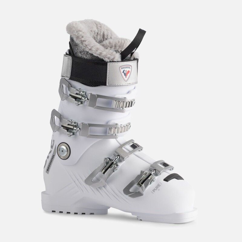 Chaussures De Ski Rossignol Pure 80 Femme - Confort, Flexibilité Réglable, Design Spécifique Femme, Chaudes