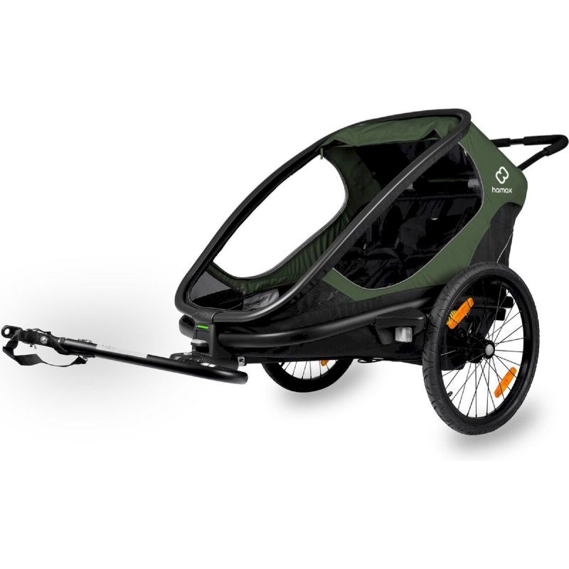 Hamax Outback - Przyczepka rowerowa dla dzieci | Hardloop