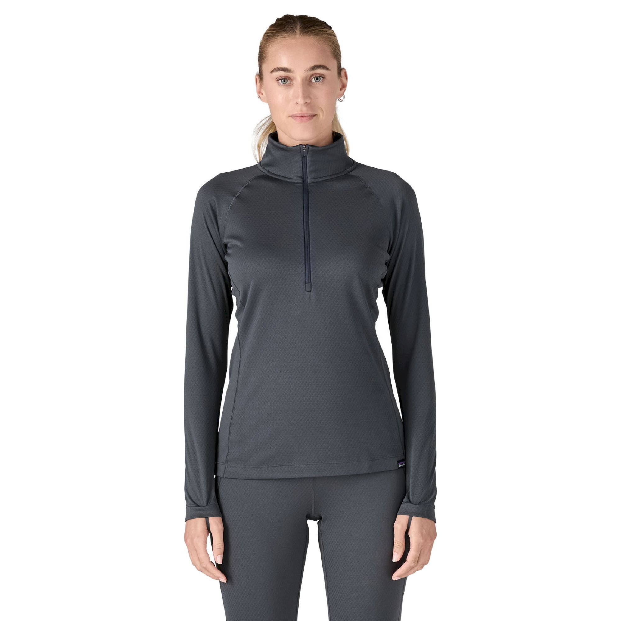 Patagonia Cap MW Zip Neck - Base layer - Women's