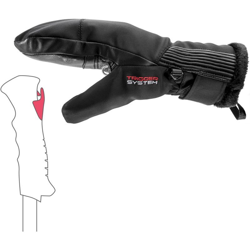 Leki Vallarta 3D Women Mitt - Dámské palčáky | Hardloop