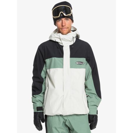 QUIKSILVER - 【GORE-TEX】quiksilver MISSION ？GORE-TEX S Quiksilver Kurtka narciarska snowboardowa wodoodporna Gore