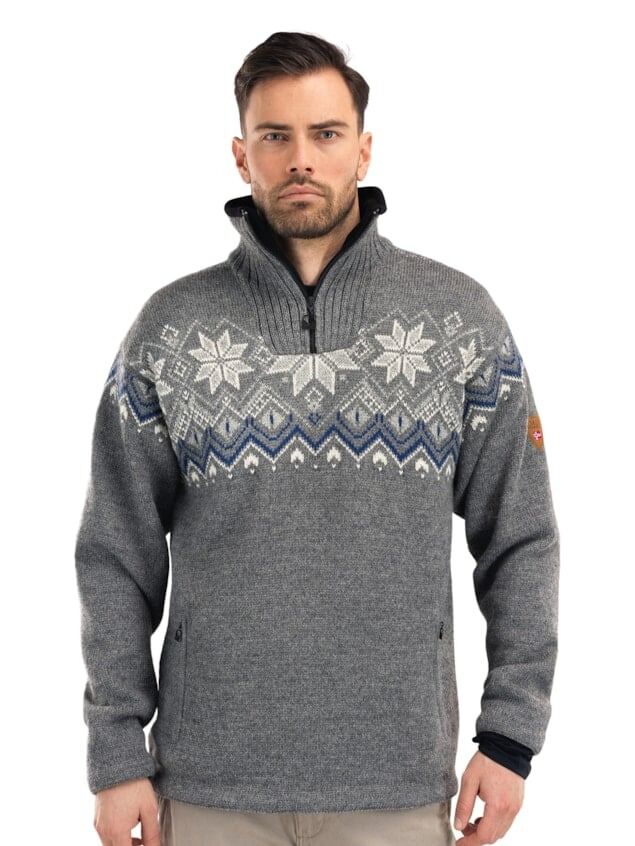 Dale of Norway Fongen Weatherproof Sweater - Pull en laine mérinos homme | Hardloop