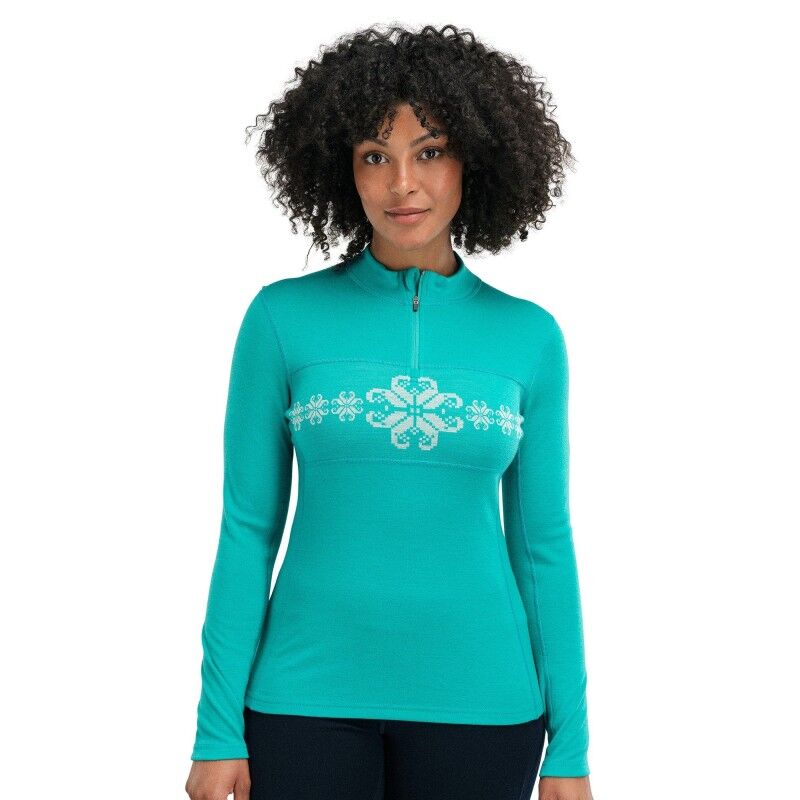 Dale of Norway Falkeberg Baselayer Half zip - Merinopullover - Damen | Hardloop