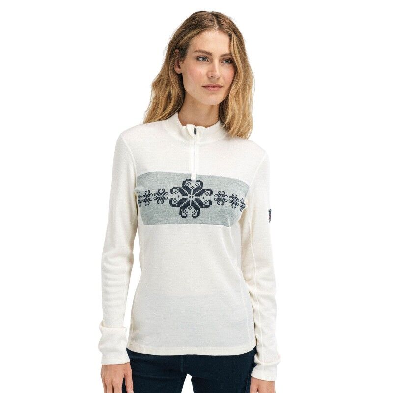 Dale of Norway Falkeberg Baselayer Half zip - Merinopullover - Damen | Hardloop