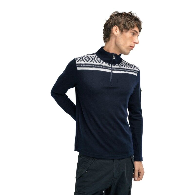 Dale of Norway Cortina Basic Sweater - Merinoull Västar - Herr | Hardloop