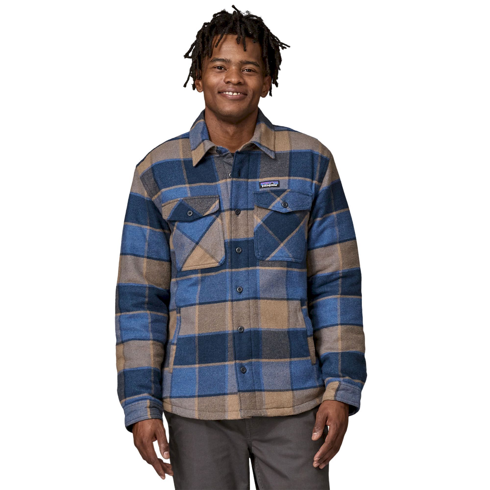 Patagonia Men's Lightweight Insulated Fjord Flannel Shirt - Koszula meski | Hardloop