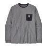 Patagonia Long-Sleeved Shop Sticker Pocket Responsibili-Tee - T-shirt | Hardloop