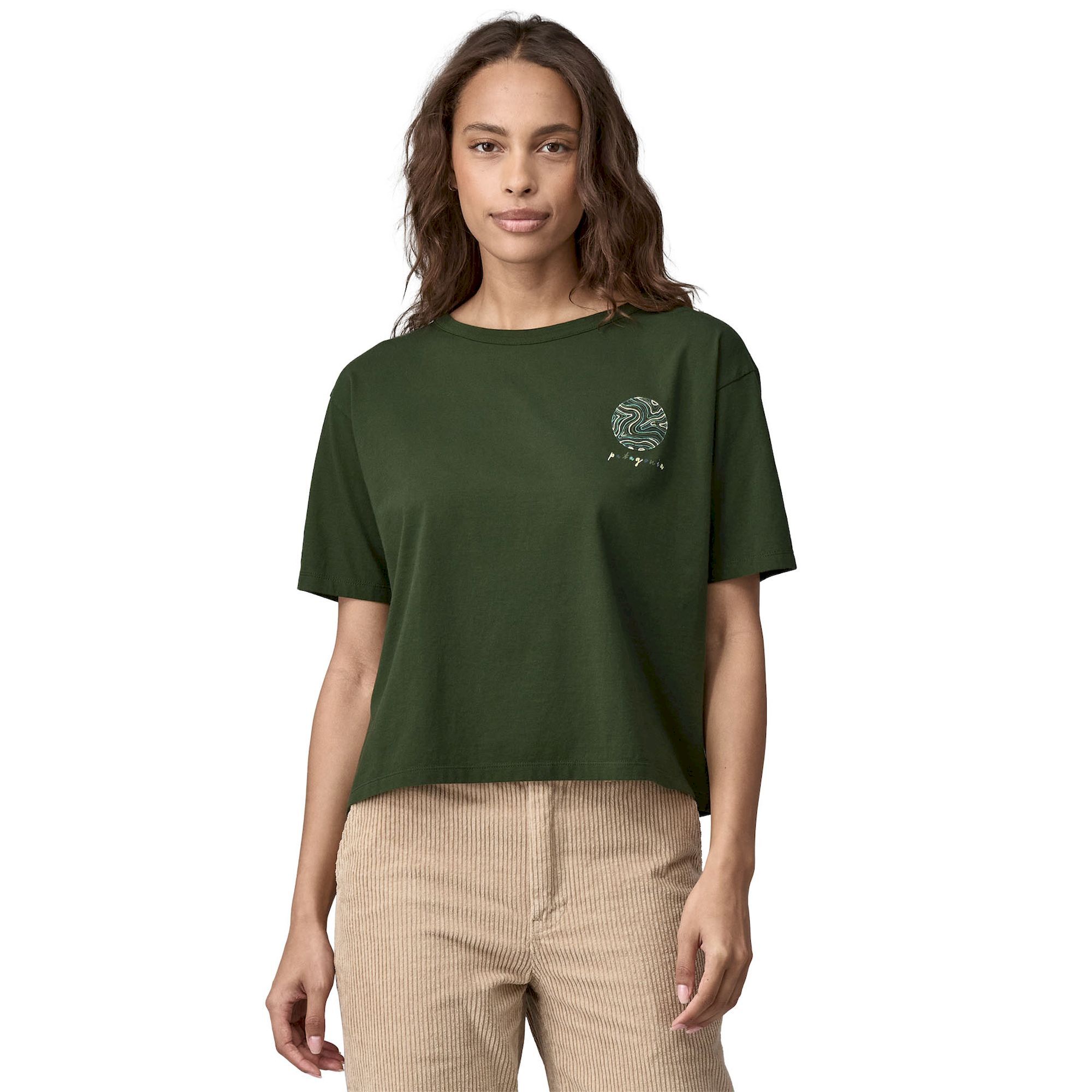 Patagonia Women's CTA Easy-Cut Organic T-Shirt - T-shirt - Women's | Hardloop