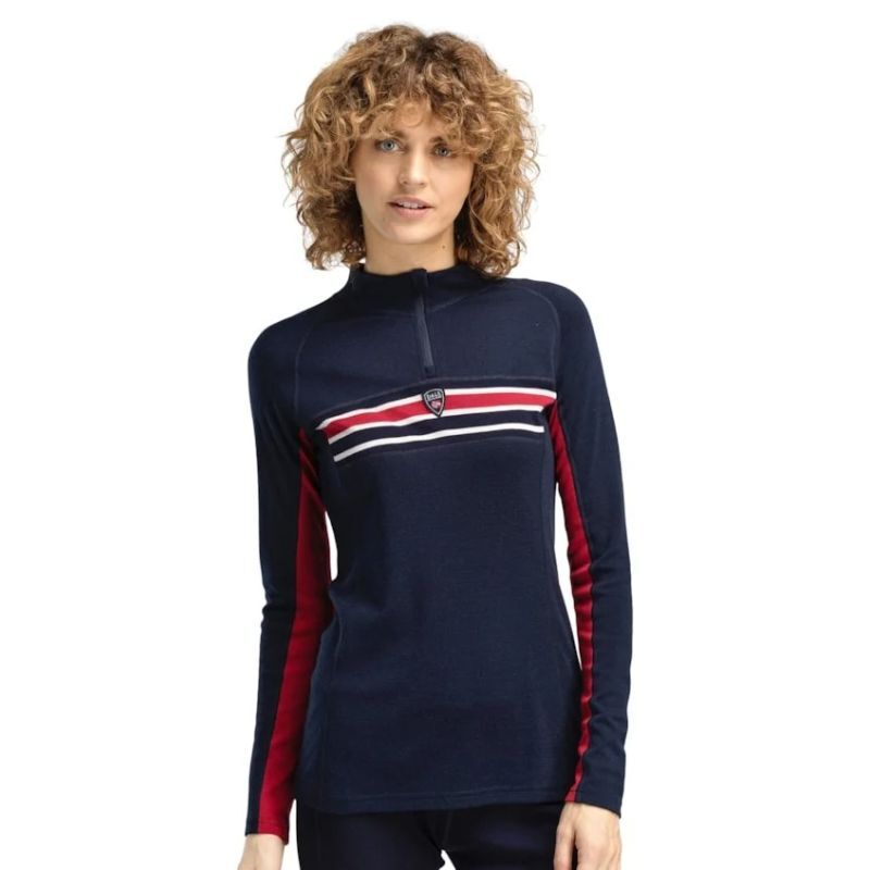 Dale of Norway Aksla Baselayer Half zip - Merino sweatere - Damer | Hardloop