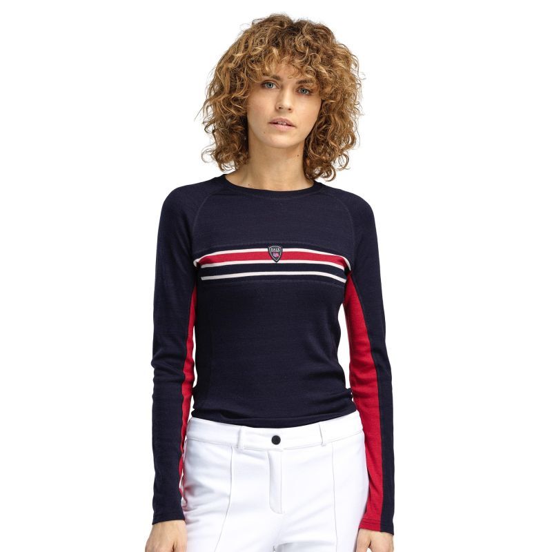 Dale of Norway Aksla Baselayer Crew Neck - Merinoulltröja - Dam | Hardloop
