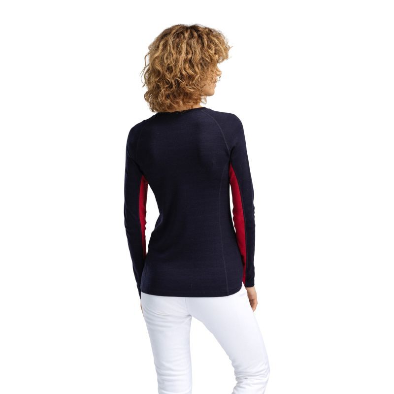 Dale of Norway Aksla Baselayer Crew Neck - Merino Wollen Shirt - Dames | Hardloop