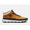 Wheat Nubuck / Black / White