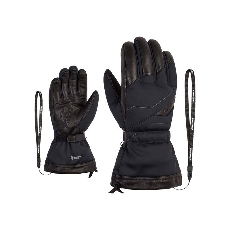 Gore Tex Warmest Men's Gloves Ziener Galano WS Down Ski