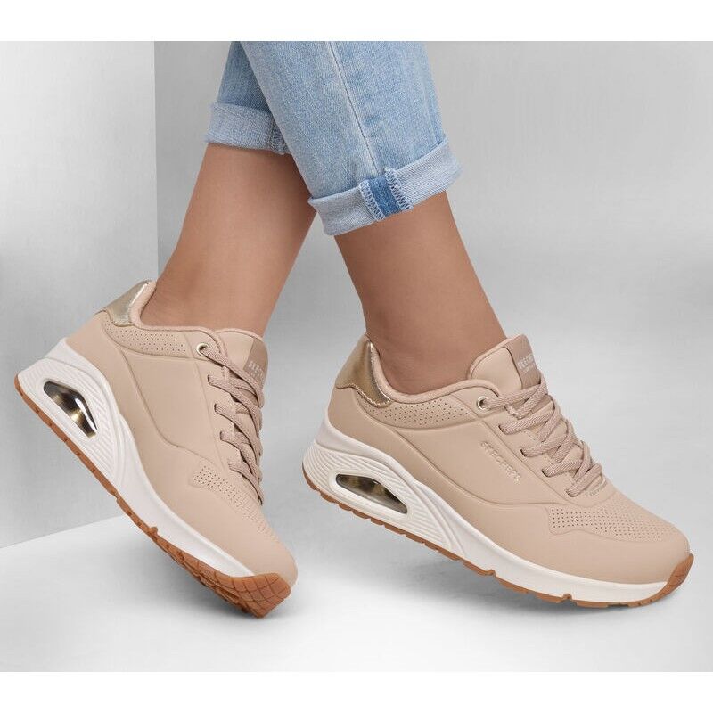 Skechers Uno - Shimmer Away - Lifestyle shoes - Women's | Hardloop