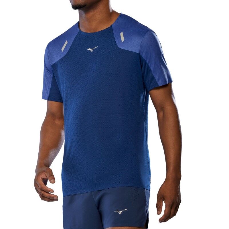 Mizuno Tech Light Tee - T-Shirt - Herren | Hardloop