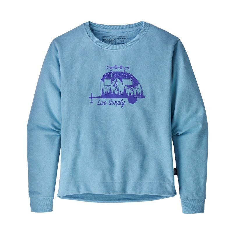 Patagonia - Live Simply Trailer Uprisal Crew Sweatshirt - Sweatshirt - Women's