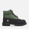 Black Nubuck / Dark Green