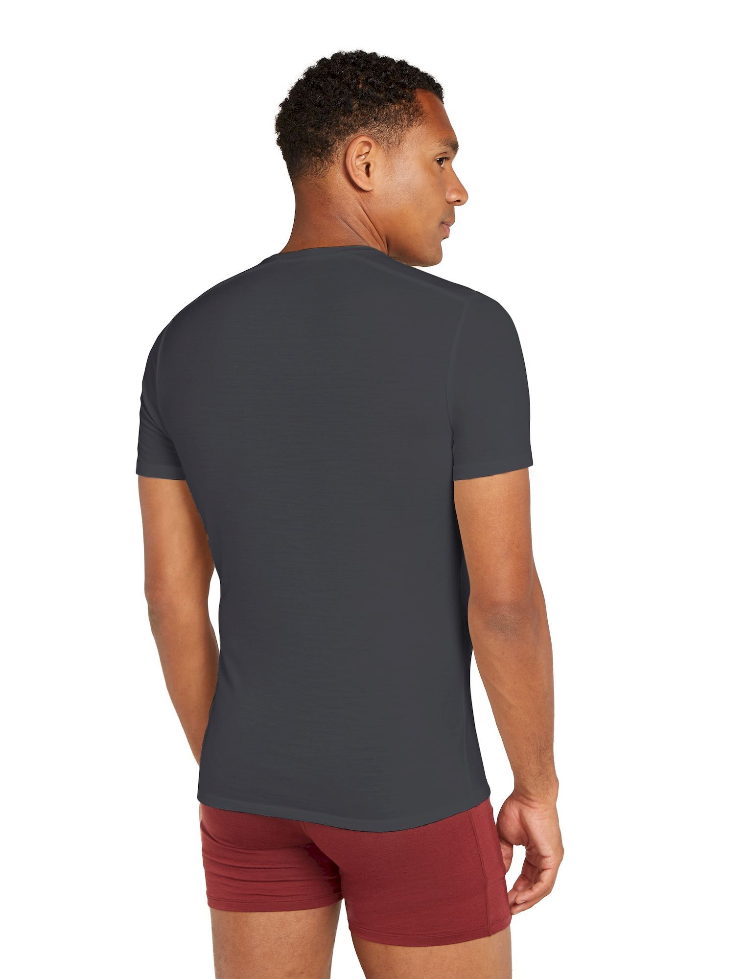 Icebreaker Anatomica Short Sleeve Crewe en Mérinos - T-shirt en laine mérinos homme I Hardloop | Hardloop