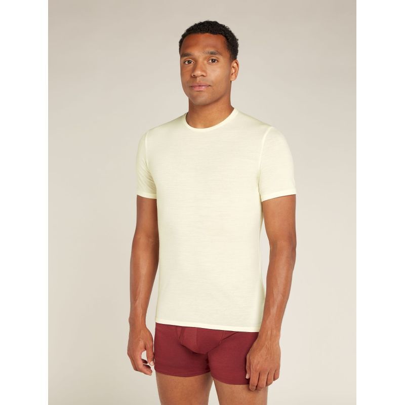 Icebreaker Anatomica Short Sleeve Crewe en Mérinos - Merino shirt - Men's I Hardloop