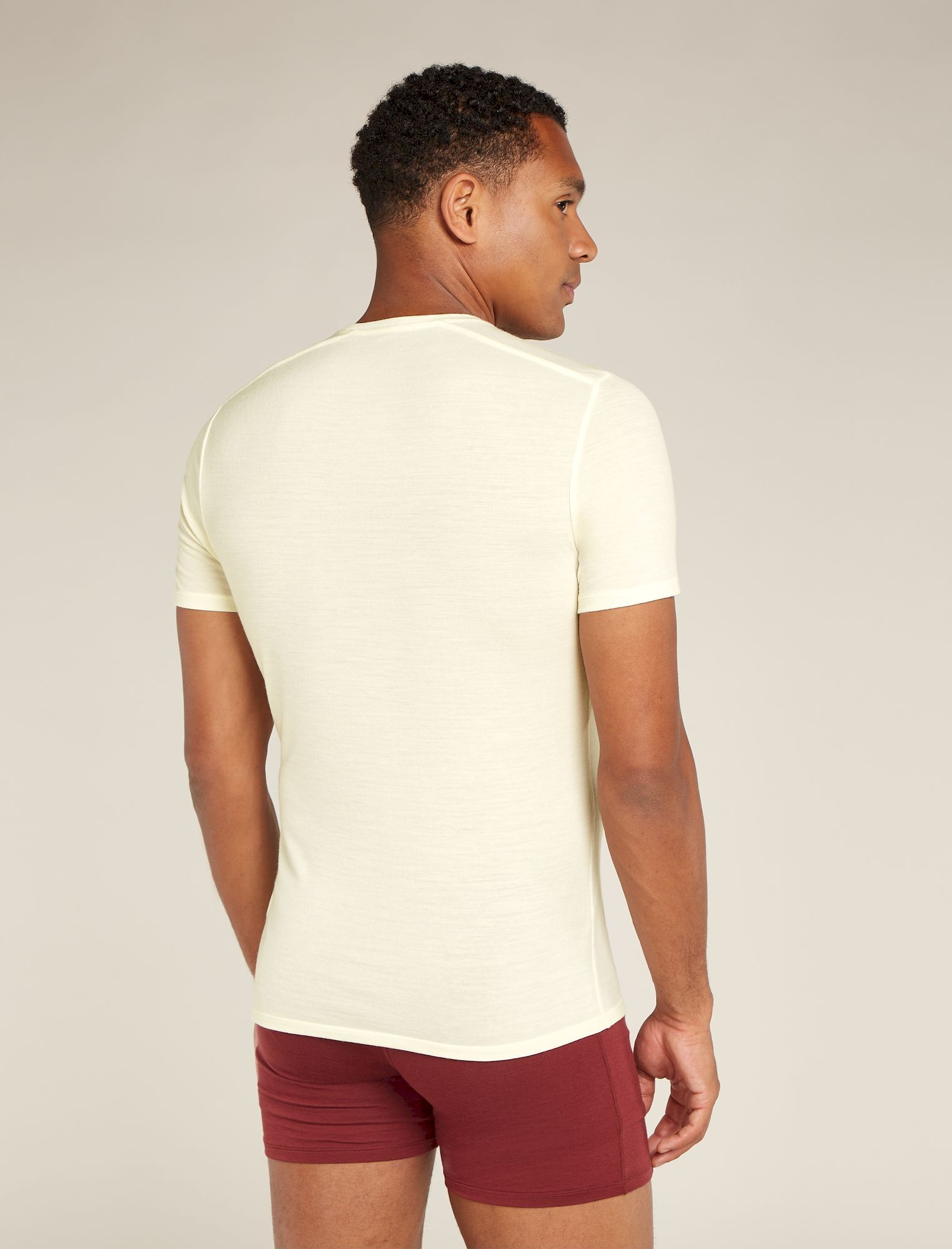 Icebreaker Anatomica Short Sleeve Crewe en Mérinos - Merino shirt - Men's I Hardloop