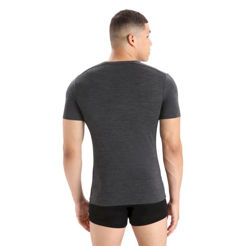 icebreaker Anatomica Short Sleeve Crewe en Mérinos - Intimo - Uomo | Hardloop