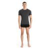 icebreaker Anatomica Short Sleeve Crewe en Mérinos - Undertøj - Herrer | Hardloop