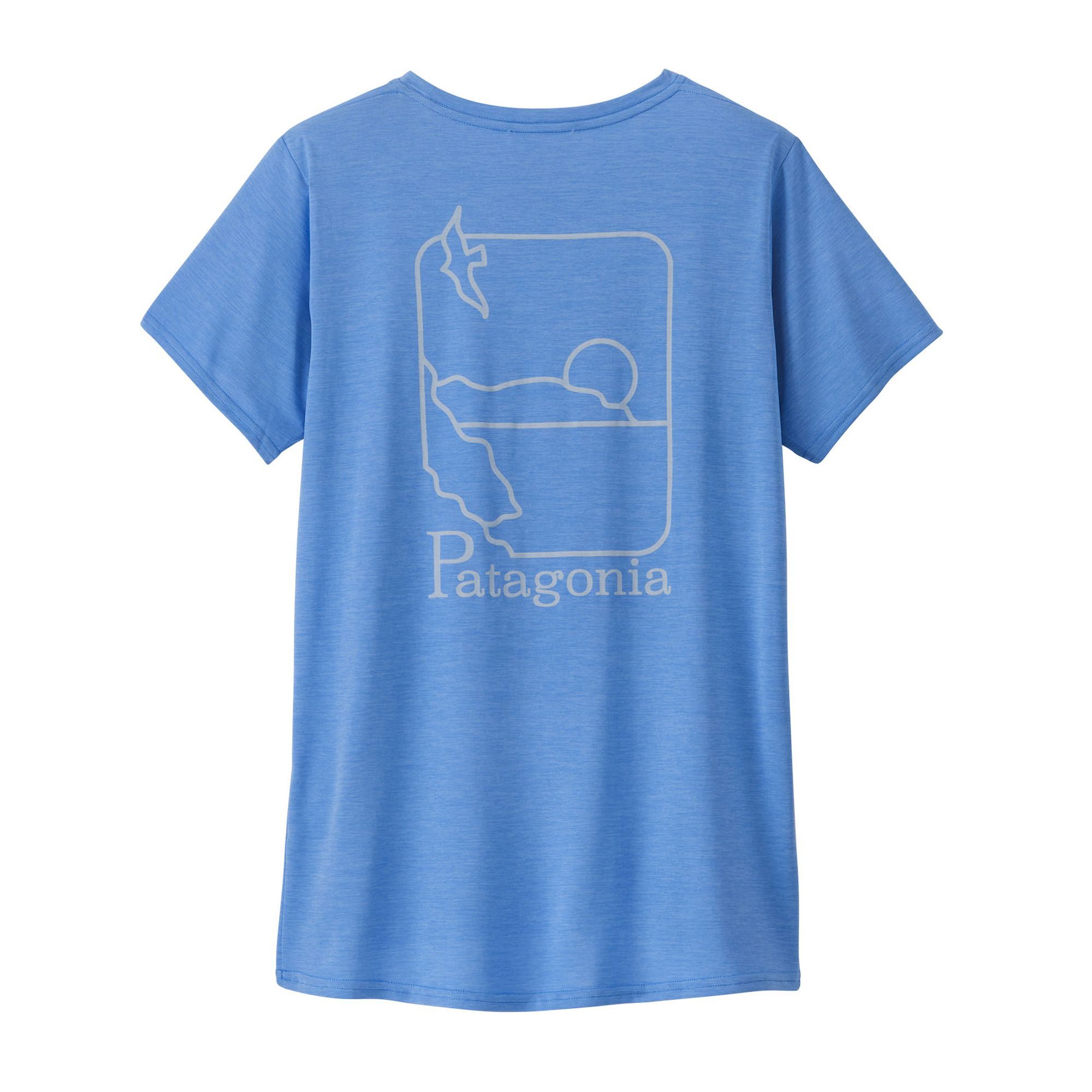 Patagonia Women's Cap Cool Daily Graphic Shirt - Waters - T-shirt - Women's | Hardloop