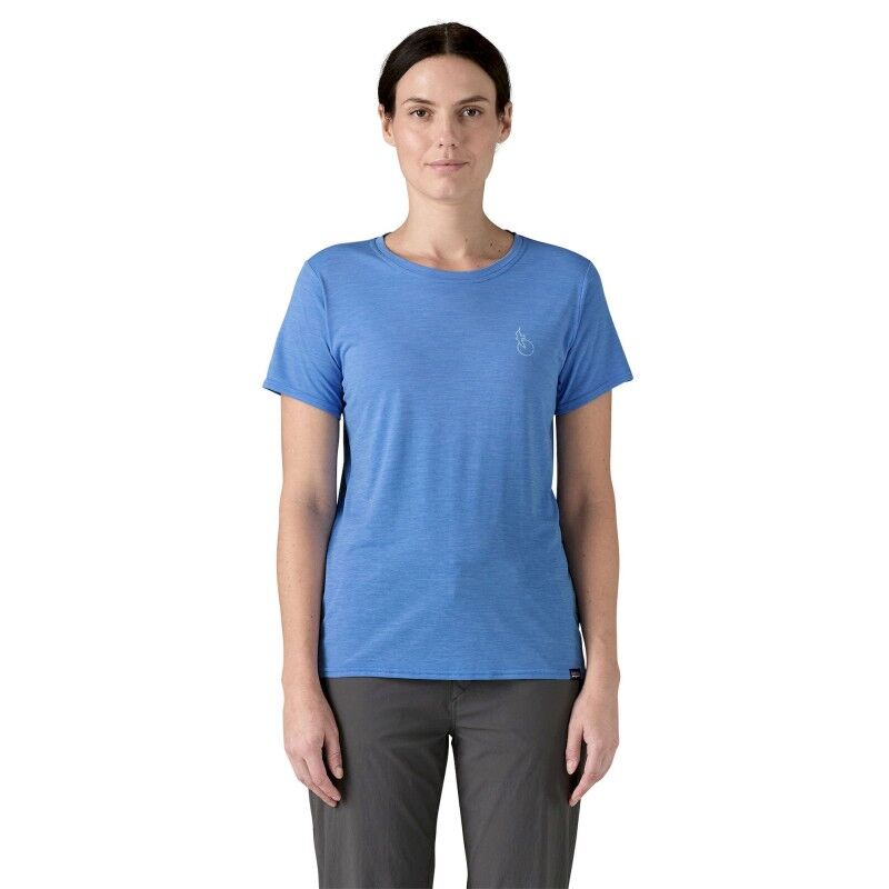 Patagonia Women's Cap Cool Daily Graphic Shirt - Waters - Dámské triko | Hardloop