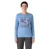 Patagonia Women's Long-Sleeved Cap Cool Daily Graphic Shirt - Lands - T-Shirt - Damen | Hardloop