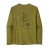 Patagonia Men's Long-Sleeved Cap Cool Daily Graphic Shirt - Lands - T-Shirt - Herren | Hardloop
