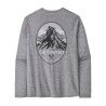 Patagonia Men's Long-Sleeved Cap Cool Daily Graphic Shirt - Lands - T-Shirt - Herren | Hardloop