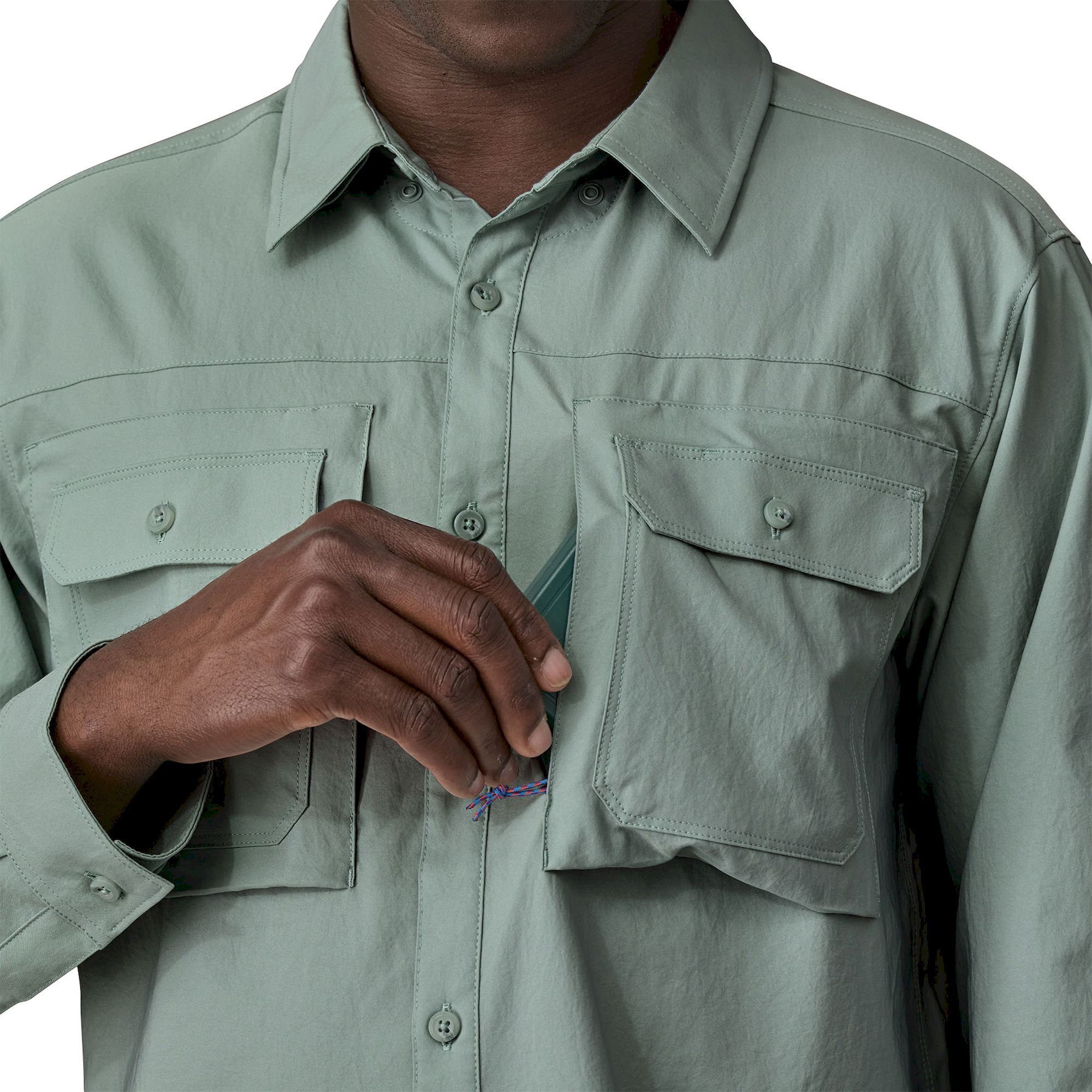 Patagonia Men's Long-Sleeved Self Guided Sun Shirt - Hemd - Herren | Hardloop