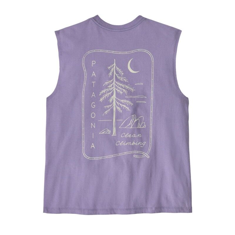 Patagonia Women's Clean Climb Roots Boxy Organic Tank - Camiseta sin mangas - Mujer | Hardloop