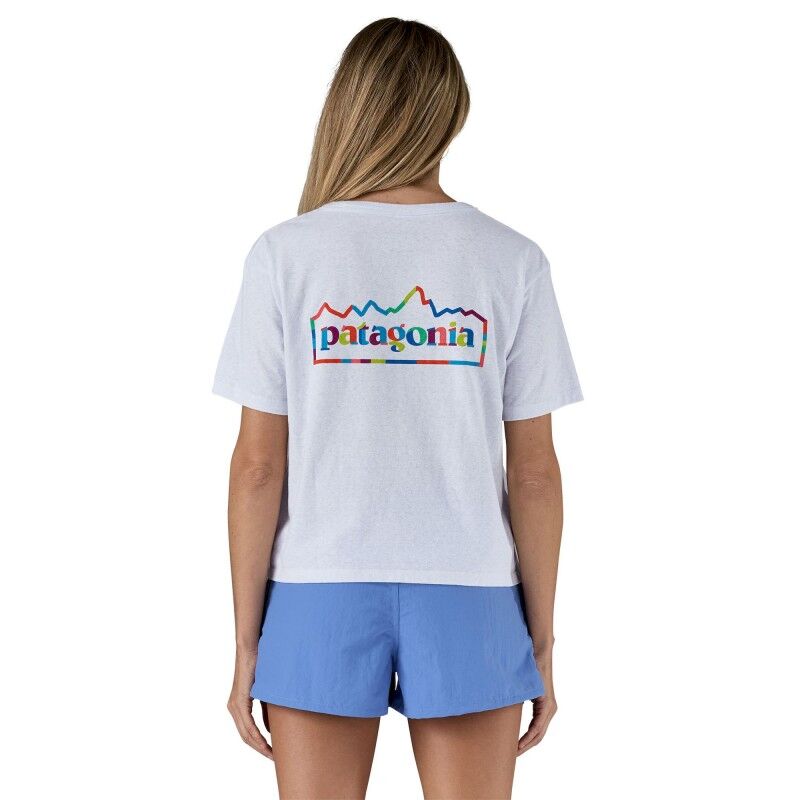 Patagonia Unity Fitz Roy Easy Cut Responsibili-Tee - T-paita - Naiset | Hardloop