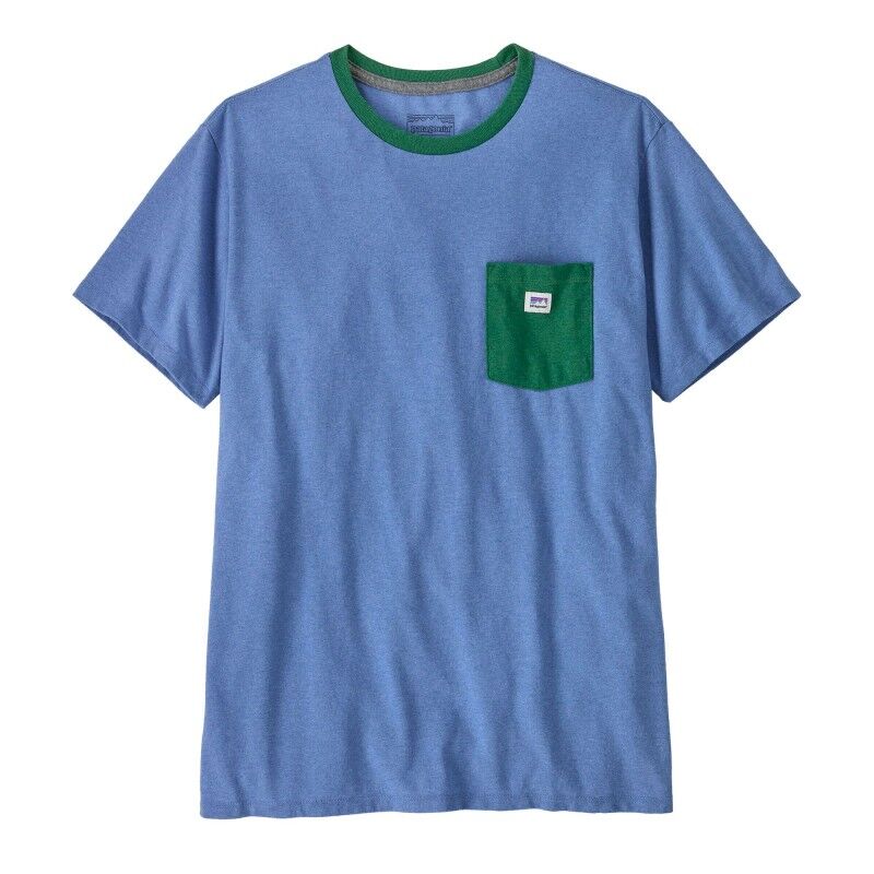 Patagonia Shop Sticker Pocket Responsibili-Tee - T-shirt | Hardloop