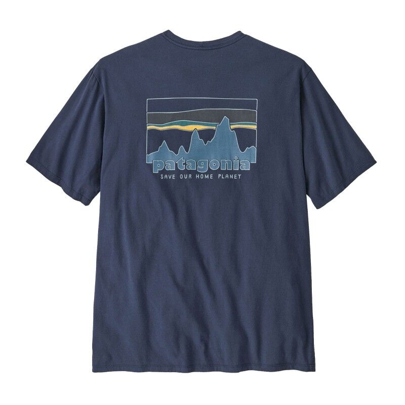 Patagonia 73 Skyline Regenerative Organic Pilot Cotton - T-shirt meski | Hardloop