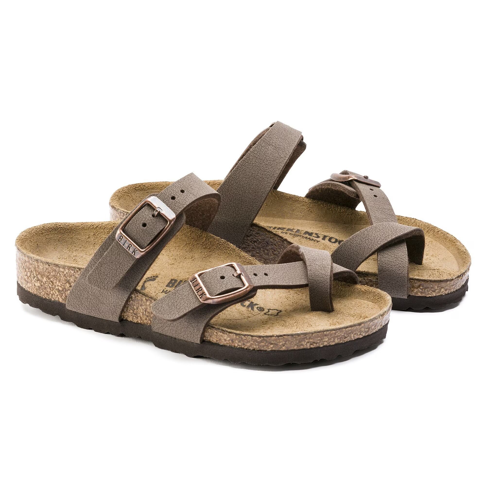Birkenstock Mayari Kids Birko-Flor Nubuck - Sandały dziecięce | Hardloop