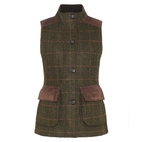 Barbour wool gilet discount