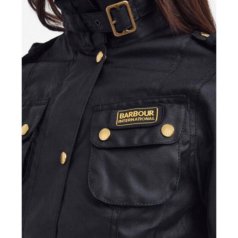Barbour International Waxed Jacket - Veste femme | Hardloop