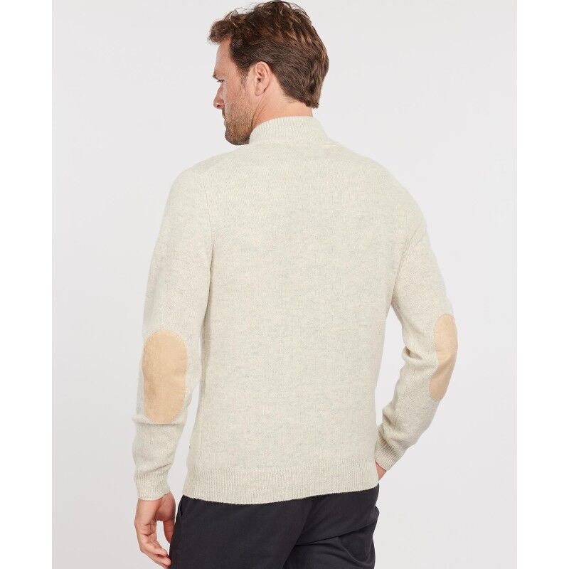 Barbour Essential Elbow Patch Jumper - Jumper - Men's | Hardloop