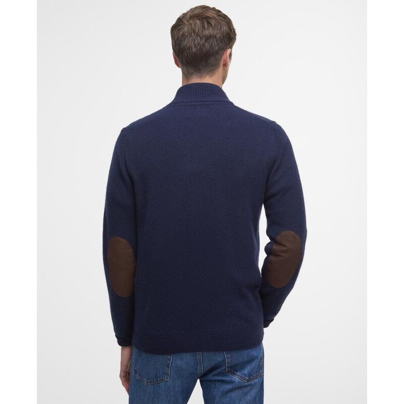 Barbour Essential Patch Zip Through Jumper - Jumper - Men's | Hardloop