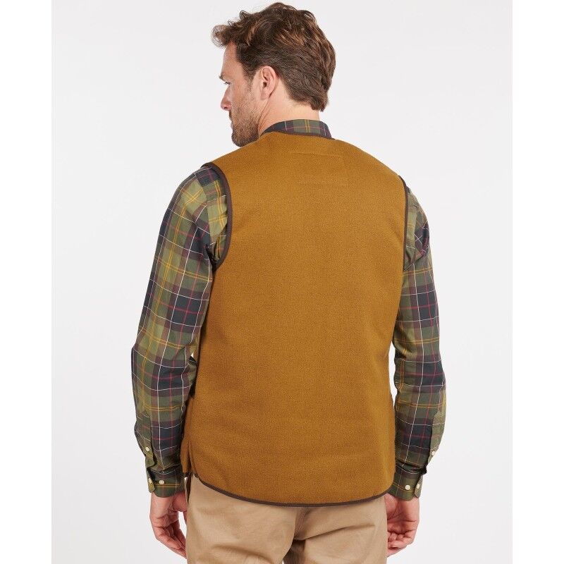 Warm Pile Waistcoat Zip In Liner Fleeceweste Herren