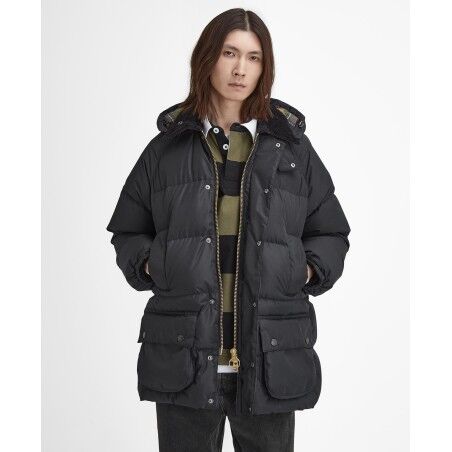 VIP【関税送料無料】希少 BARBOUR BLACK DOWN JACKET Barbour Oversized Beaufort Puffer Jacket - Down jacket