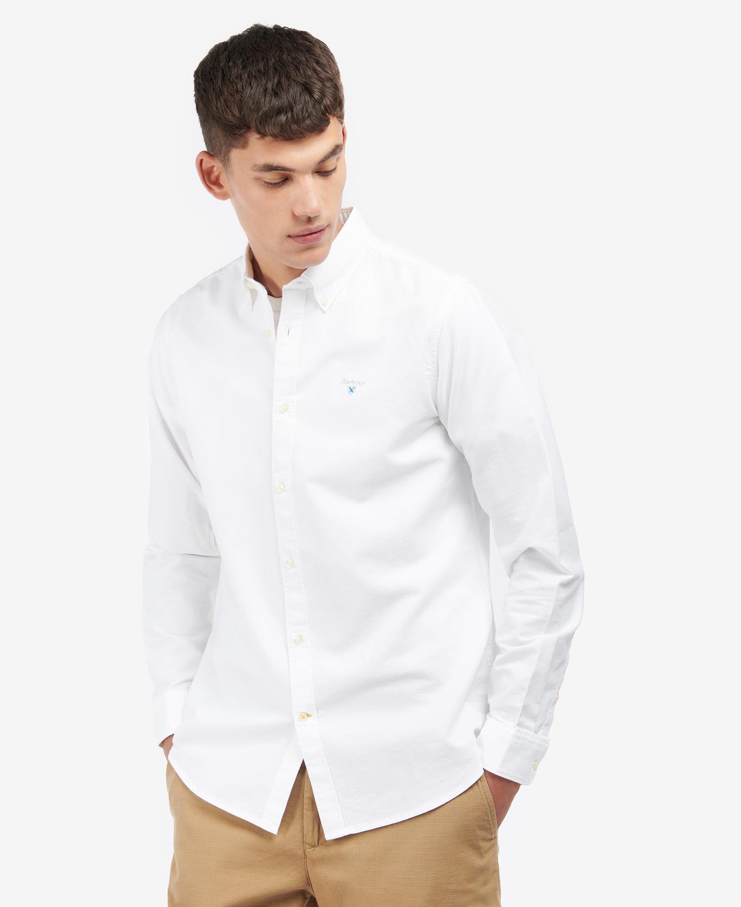 Barbour Oxford Tailored Long-Sleeved Shirt - Camicia - Uomo | Hardloop