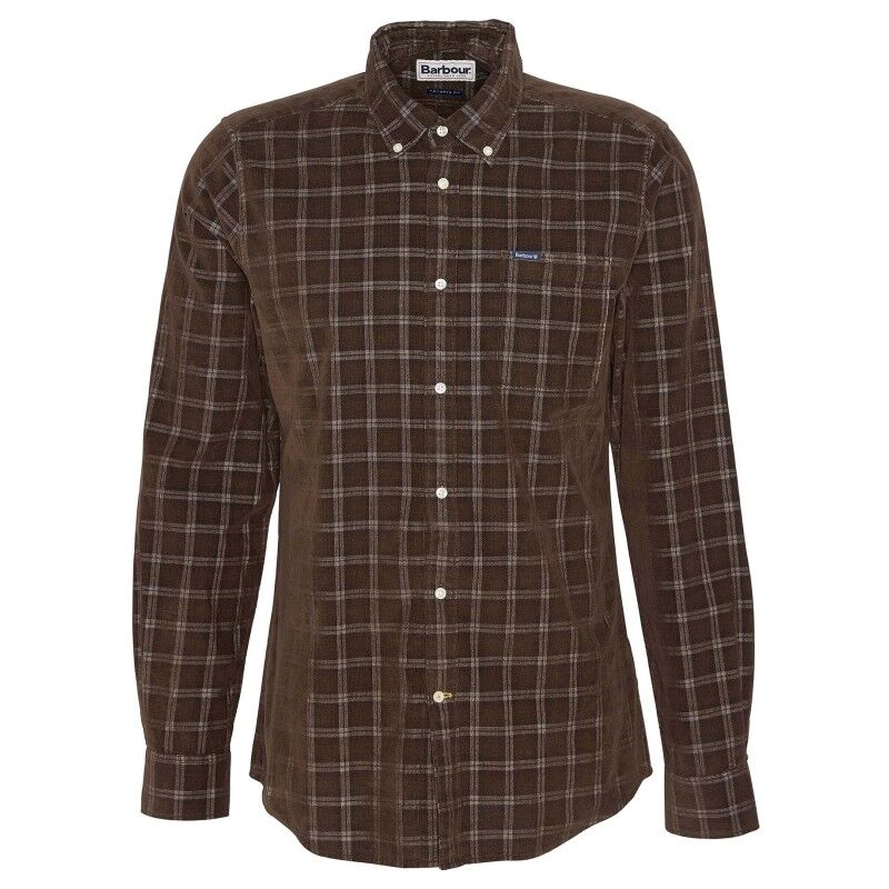 Barbour Harthill Tailored Long Sleeved Cord Shirt - Overhemd - Heren | Hardloop
