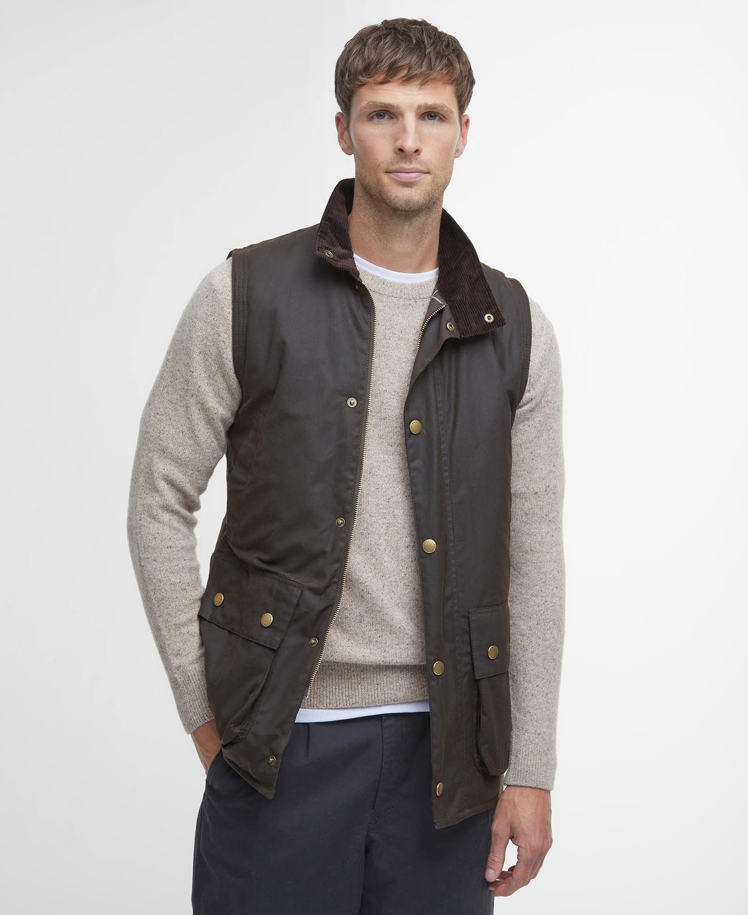 Barbour Westmorland Wax Jacket - Gilet - Uomo | Hardloop