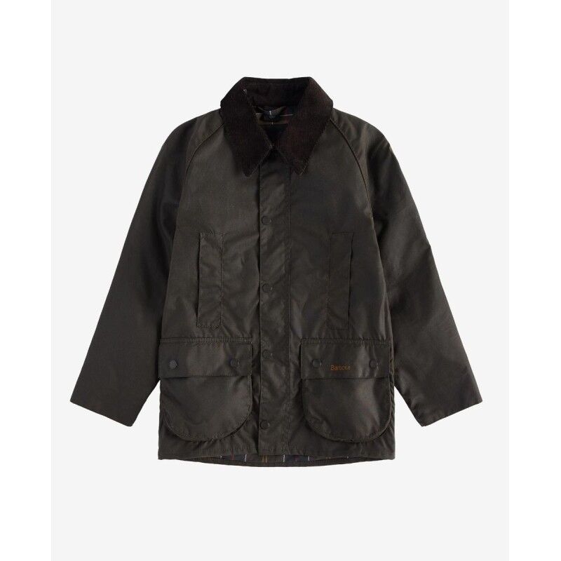 Barbour Boys' Beaufort Waxed Jacket - Talvitakki - Lasten | Hardloop